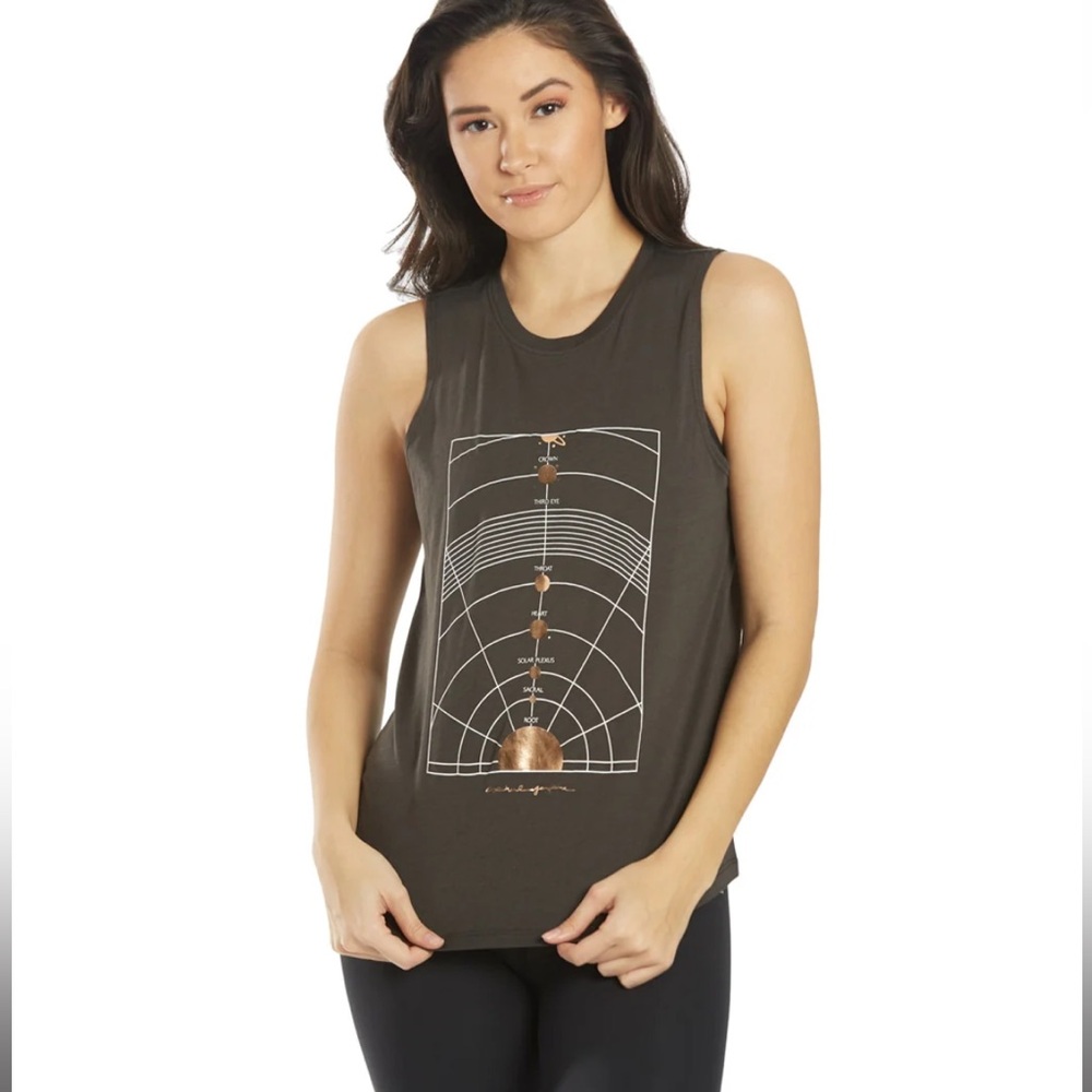 Spiritual Gangster Crown Muscle Tank